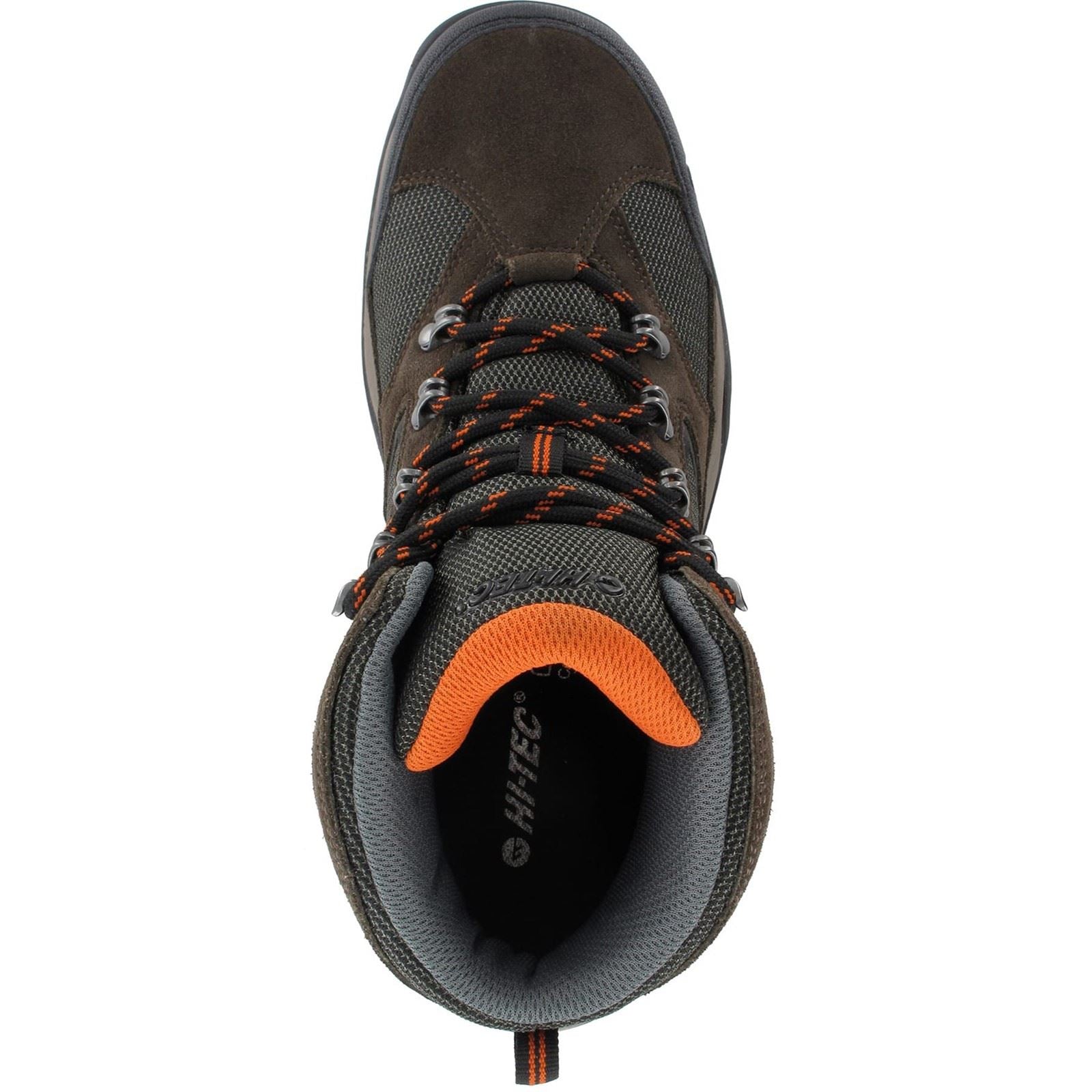 Hi-Tec Storm Wide Chaussures De Randonnée Pour Homme En Daim Chocolat Foncé/taupe Foncé En Daim Suédois