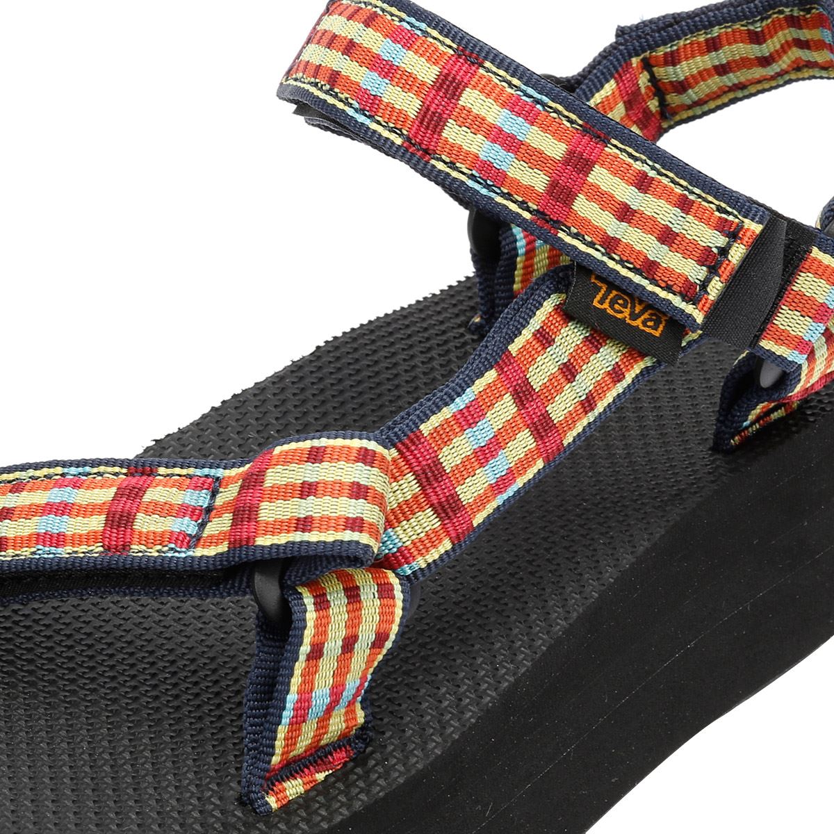 Teva Flatform Universal Sandales Jaunes Pour Femmes