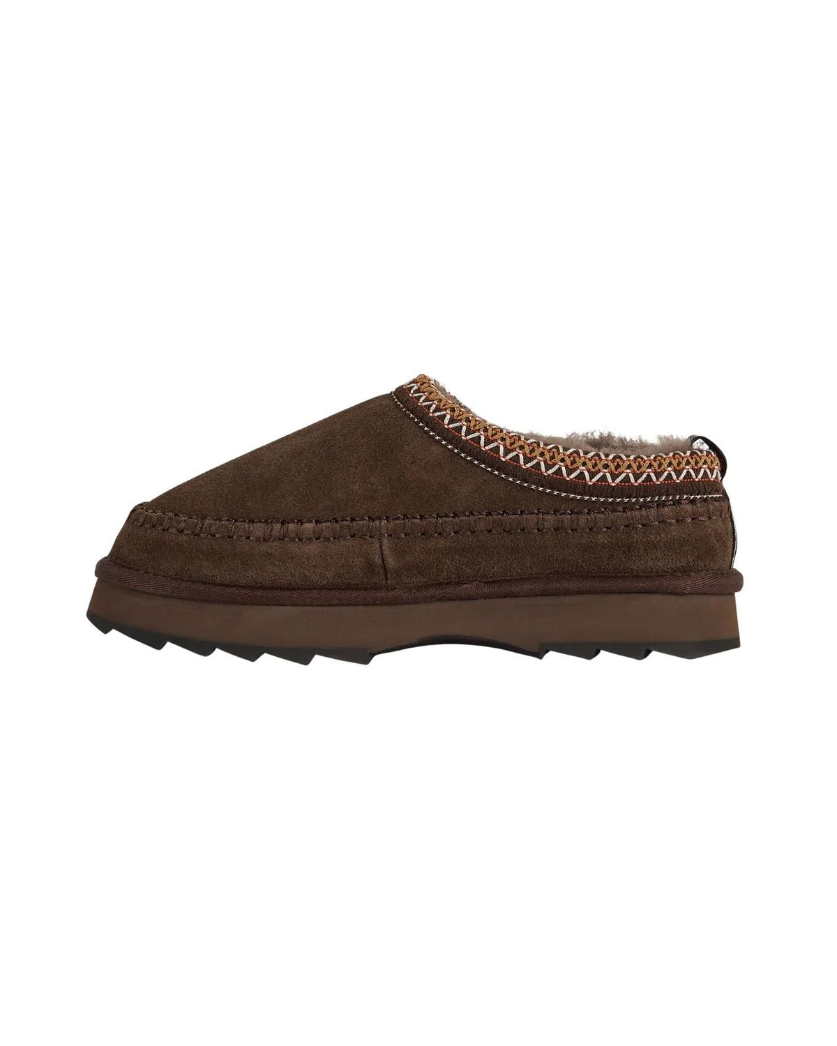 Emu Australia Sharky Adventure Scuff Chaussons En Suède Pour Femmes Marron