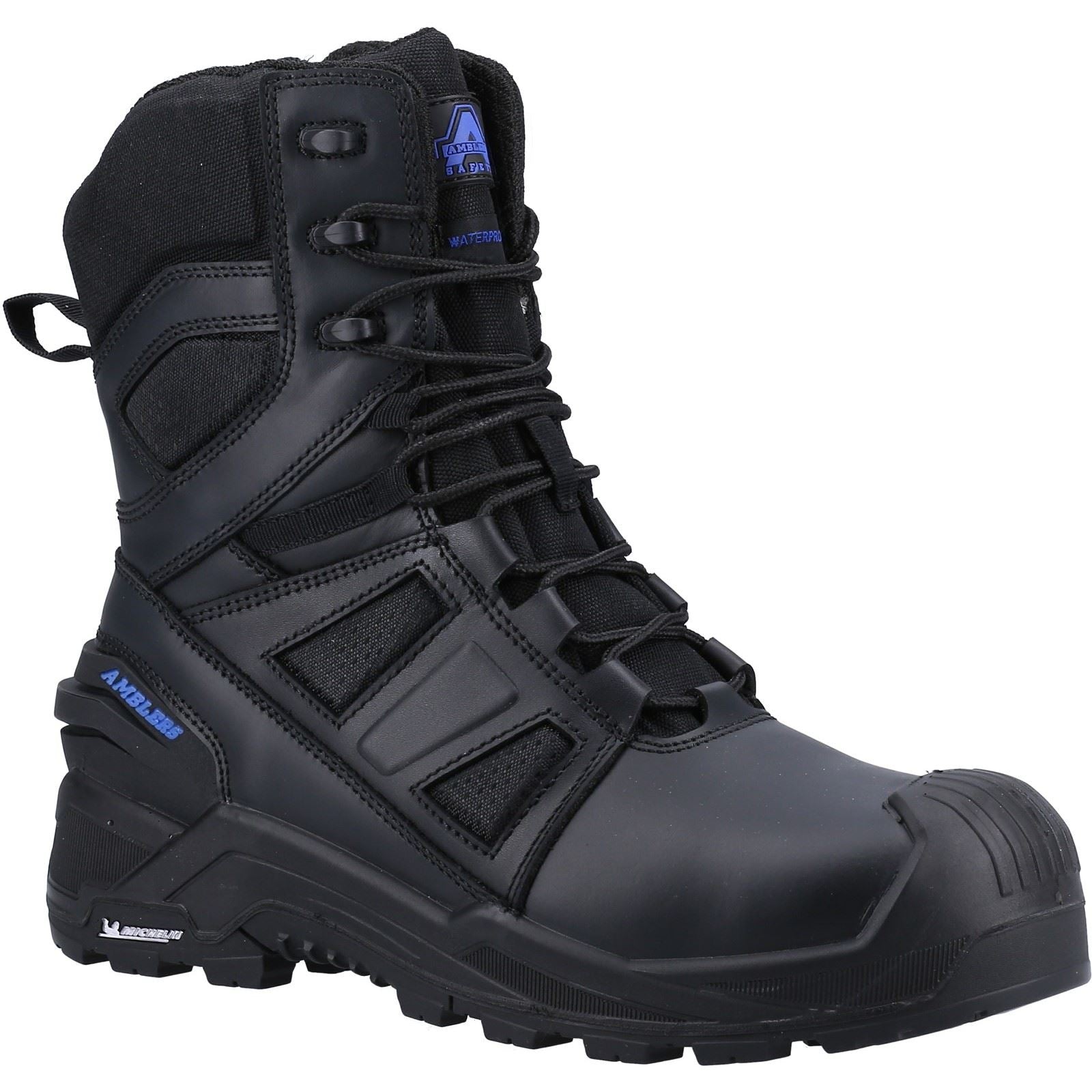 Amblers Safety  Bottes De Sécurité En Cuir Noir 981C