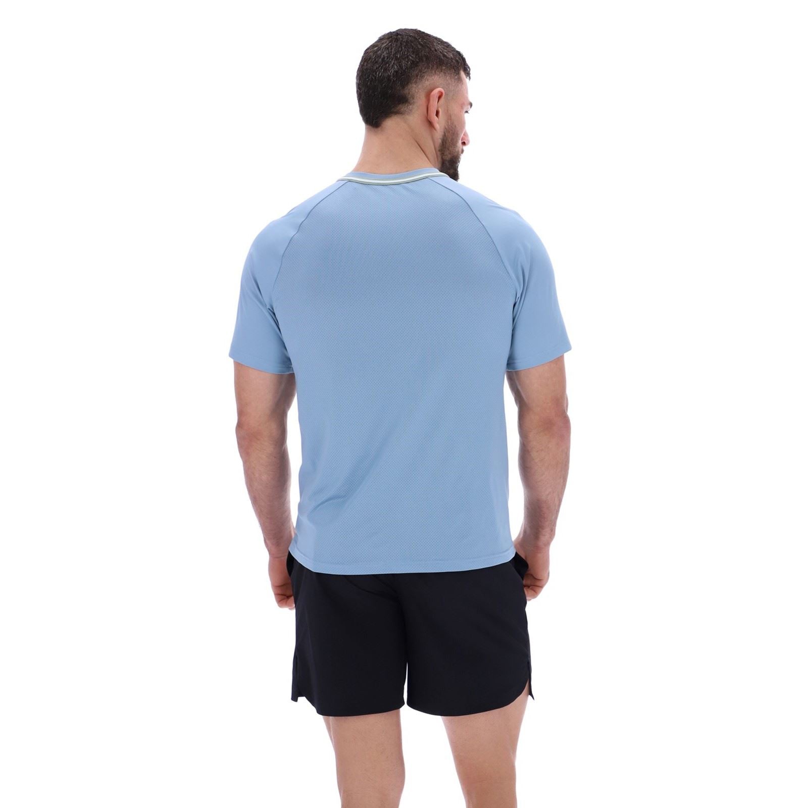 Ted Baker HARRISON TBMTA251 T-Shirts De Sport Pour Hommes En Polyester Bleu