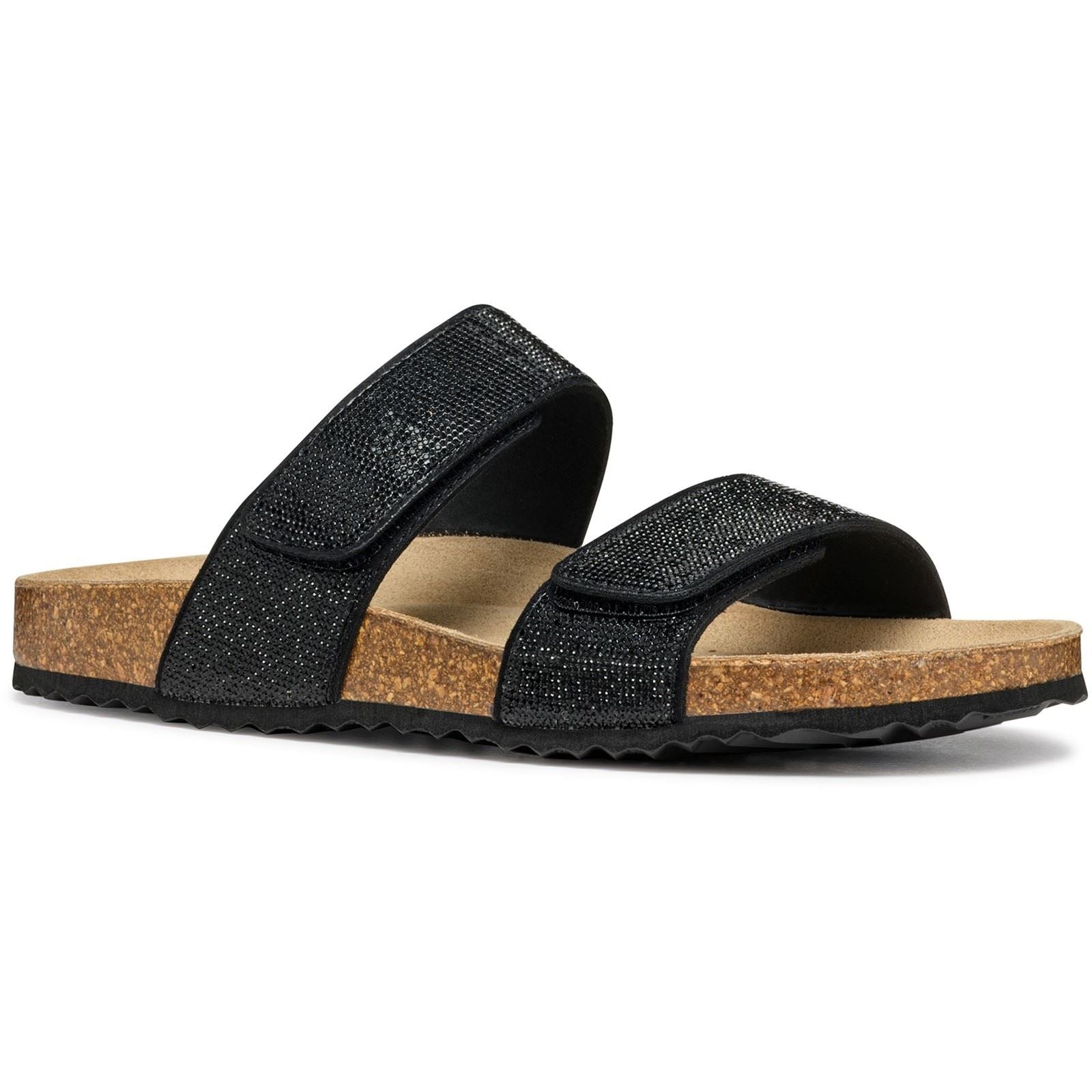 Geox D BRIONIA R Sandales Noires Pour Femmes