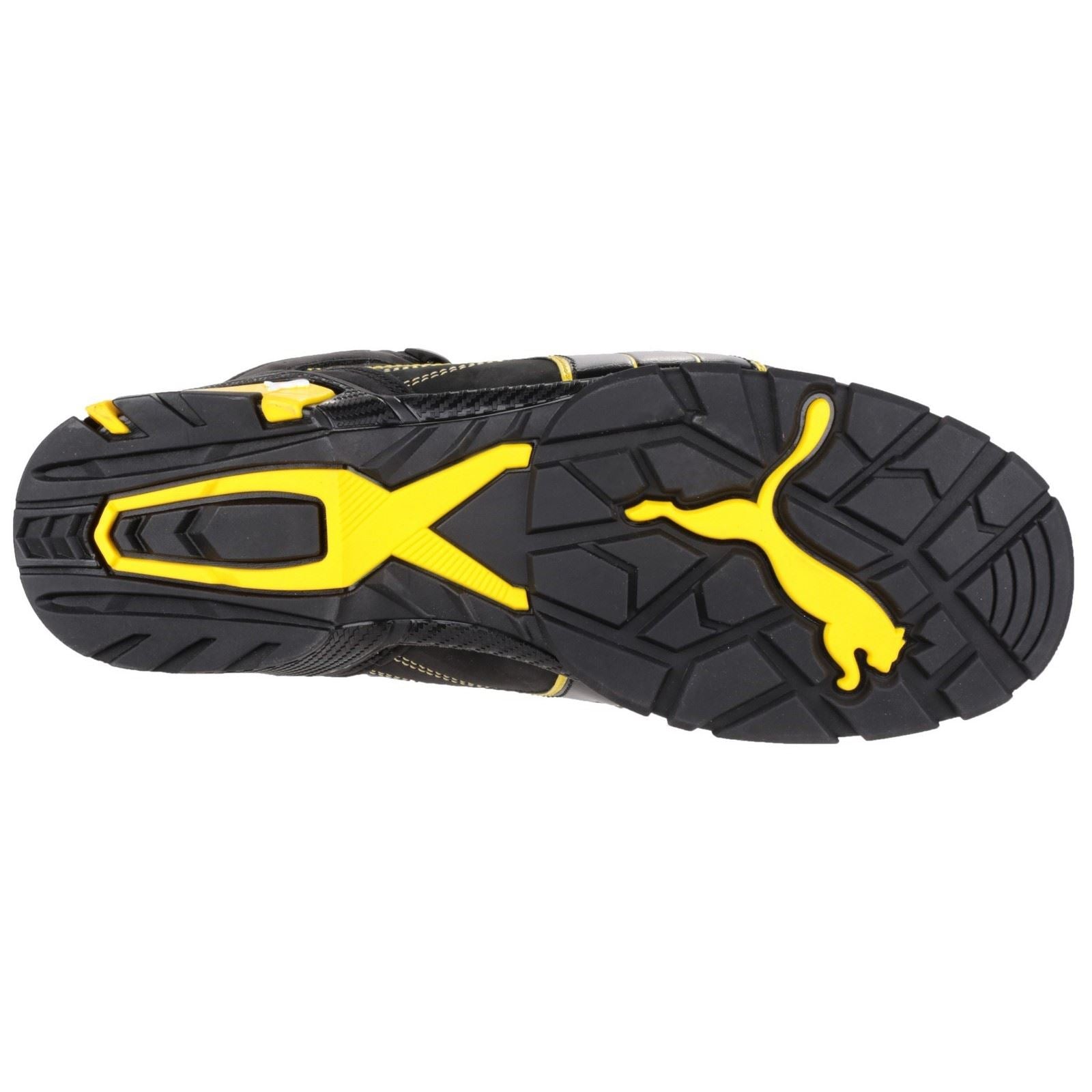 Puma Safety  Bottes De Sécurité En Cuir Noir Amsterdam Mid