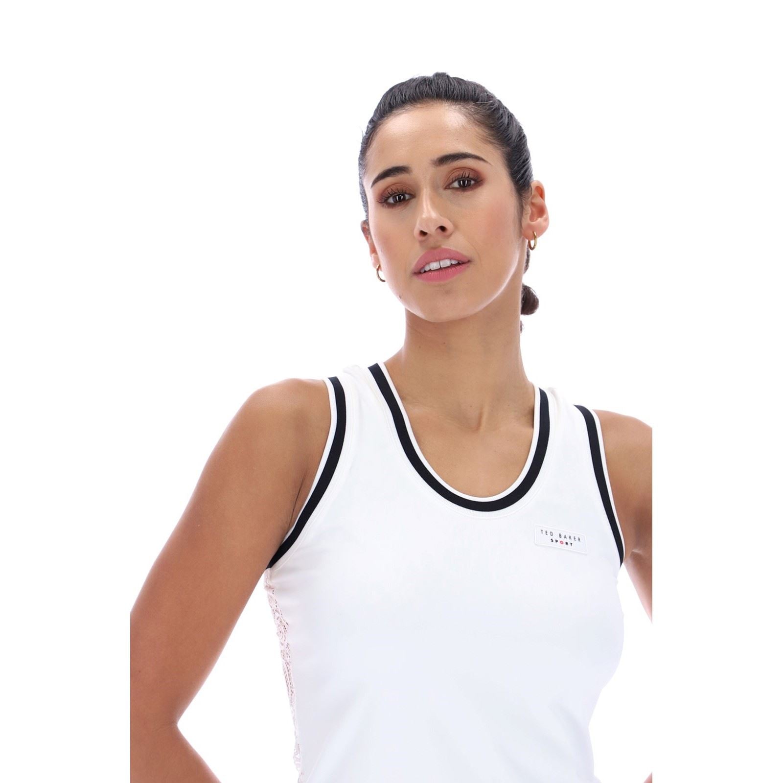Ted Baker ANNABELLE TBWVS2623 Débardeurs Actifs Blancs Pour Femmes