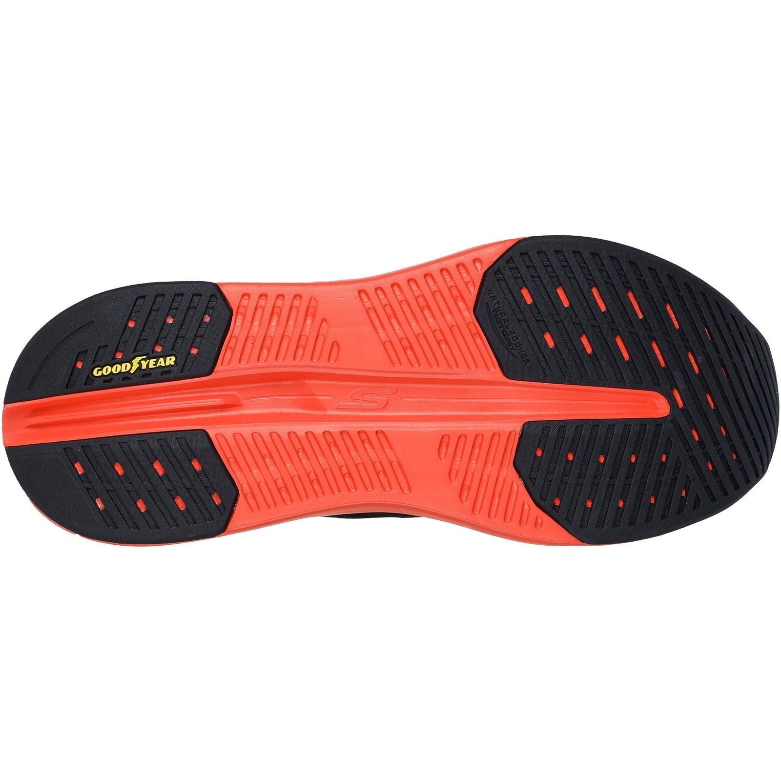 Skechers Performance Max Cushioning Glide Step Chaussures De Sport Pour Hommes Bleu Marine/Orange