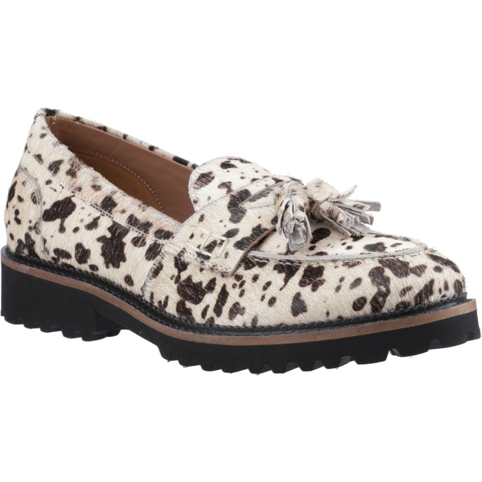 Hush Puppies Ginny Mocassins Animal Pour Femmes En Daim