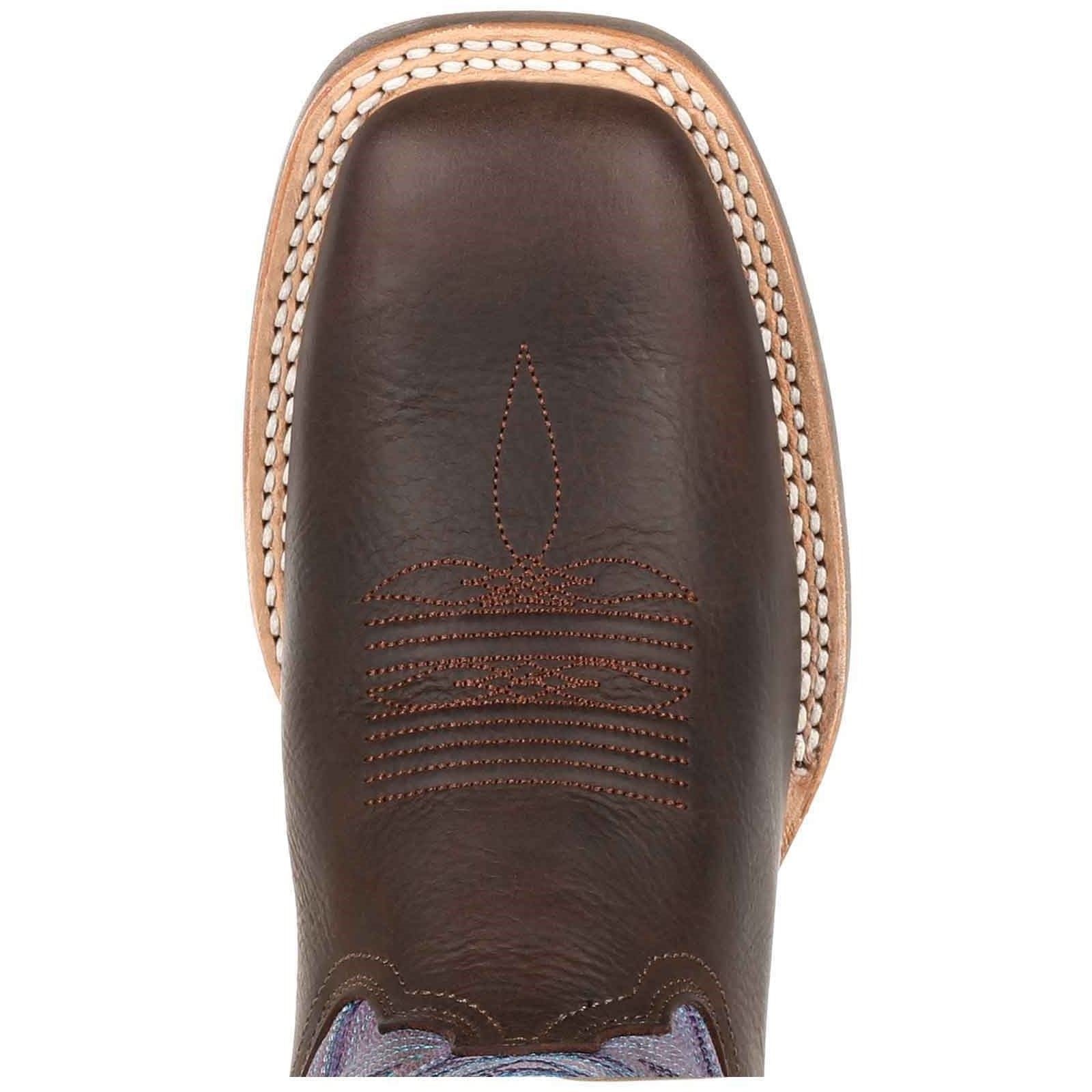 Durango Lady Rebel Pro Bottes En Cuir Pour Femme Couleur Terre Sombre/Améthyste