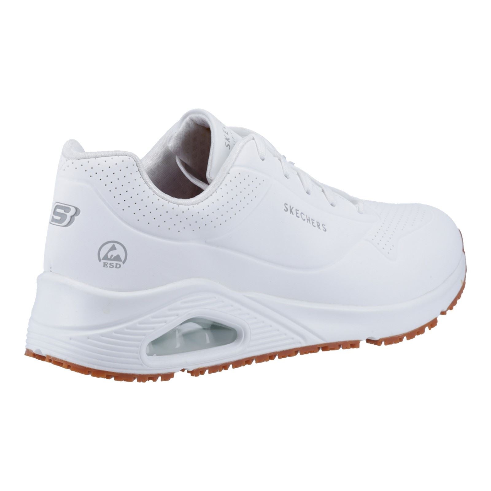 Skechers Workwear Work Relaxed Fit: Uno SR Baskets De Sécurité Blanches Pour Femmes