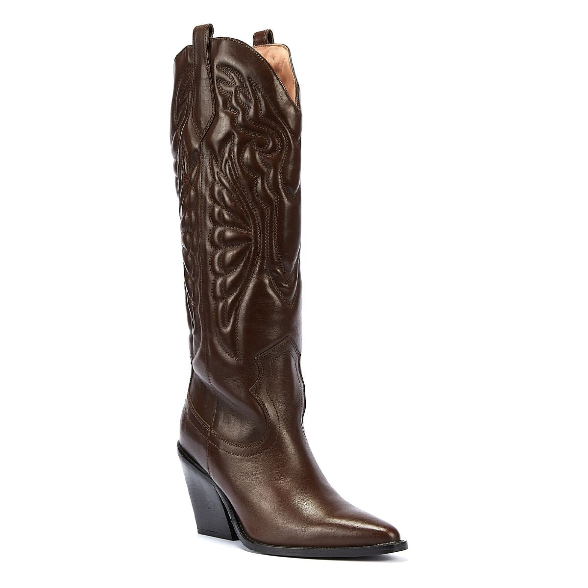 Bronx Nouvelles Bottes Marron Foncé Pour Femmes