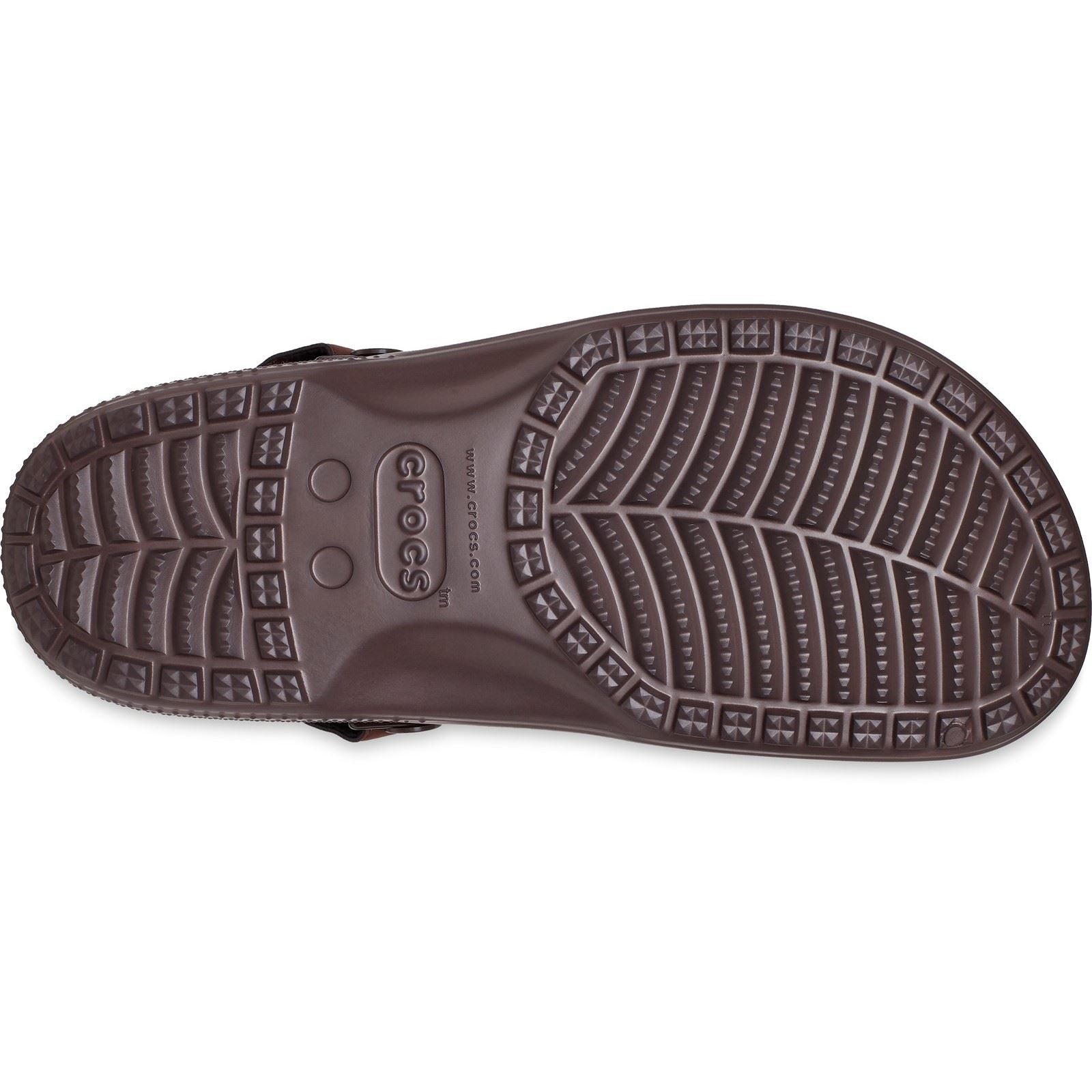Crocs Yukon Vista II Sabots pour hommes en Synthétique, couleur espresso/champignon