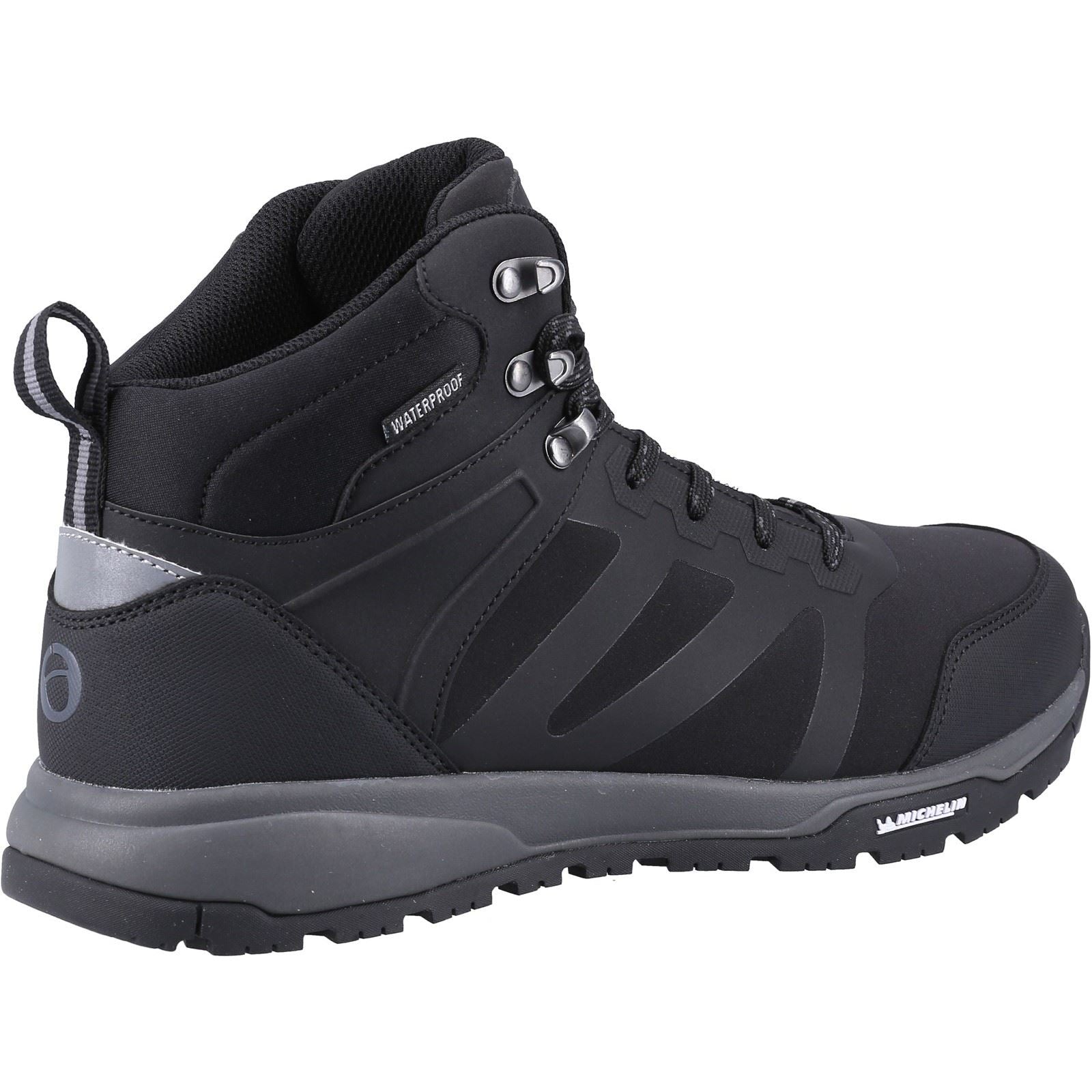 Cotswold Kingham Mid Bottes De Randonnée Noires Pour Hommes