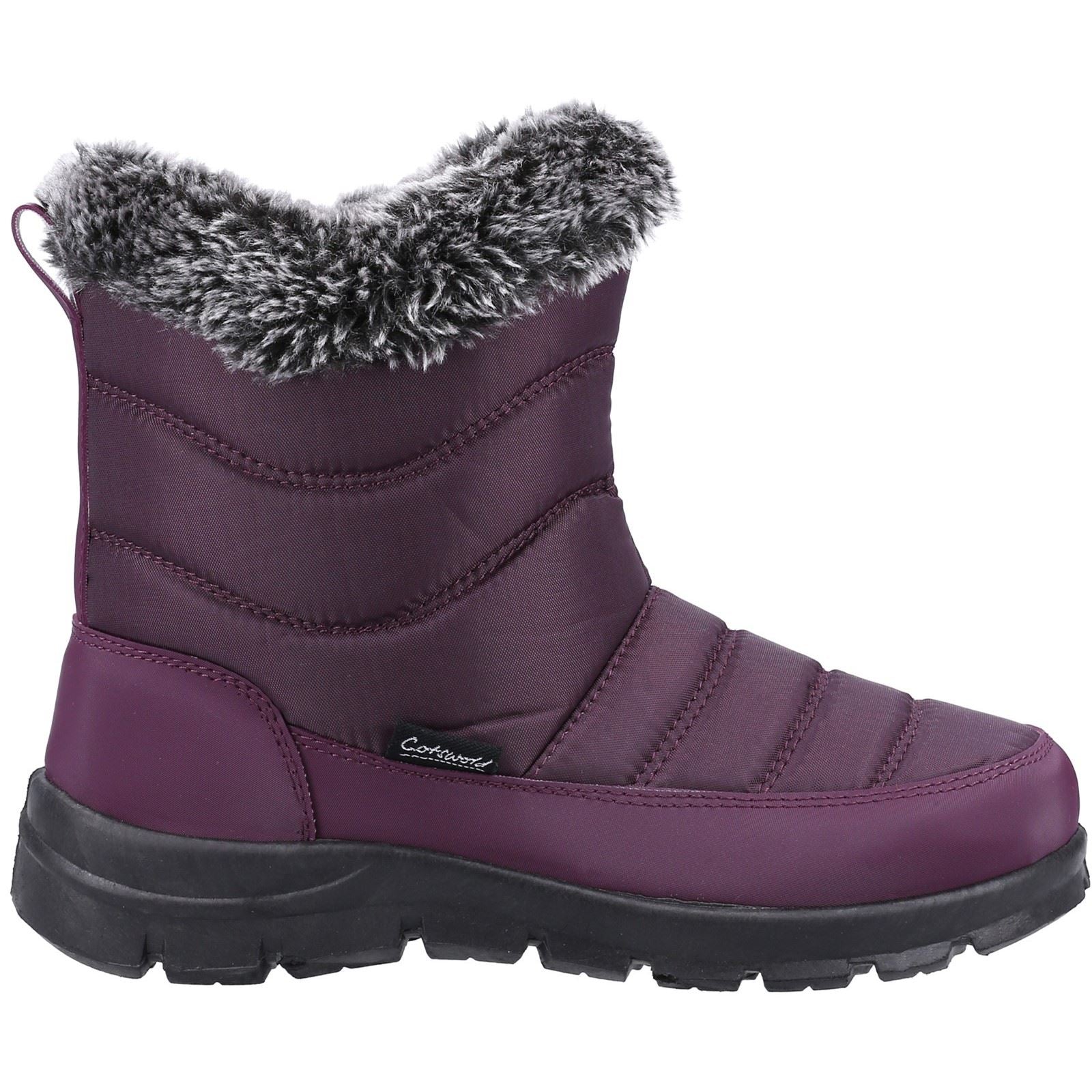 Cotswold Longleat Bottes En Caoutchouc Violettes