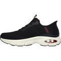 Skechers Skech-Air Ventura Vanderway Des Baskets Hommes En Textiles Noir/Rouge