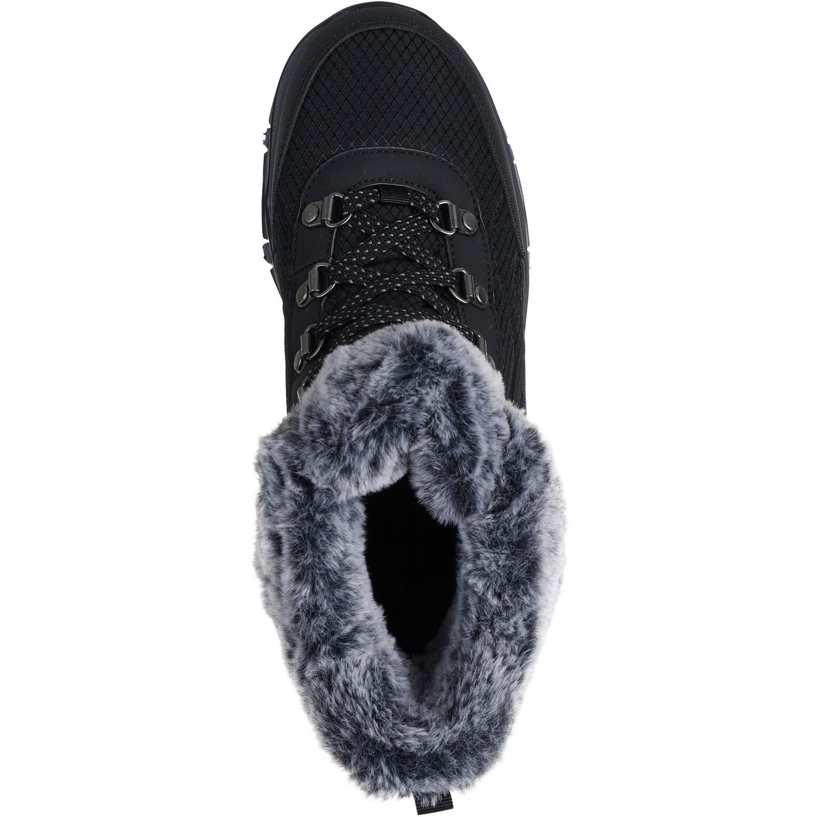 Skechers Trego Stormie Bottines D'Hiver Noires Pour Femmes