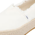 TOMS Valencia Espadrilles Blanches Pour Femme En Toile