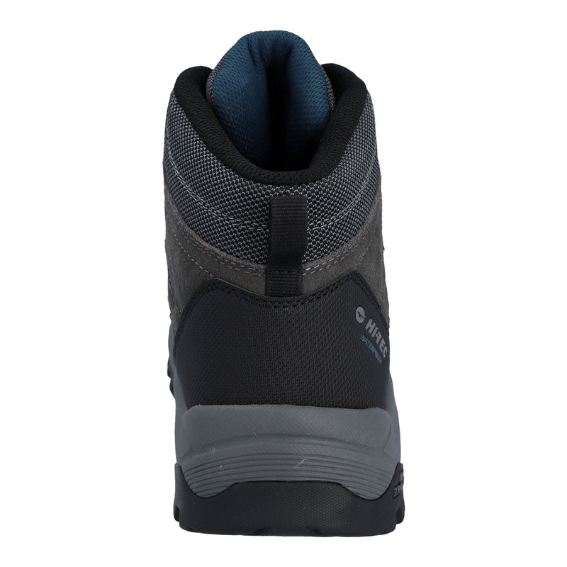 Hi-Tec Bandera Expedition Chaussures De Randonnée Pour Homme En Cuir Gris Foncé/gris Port Sur Mer