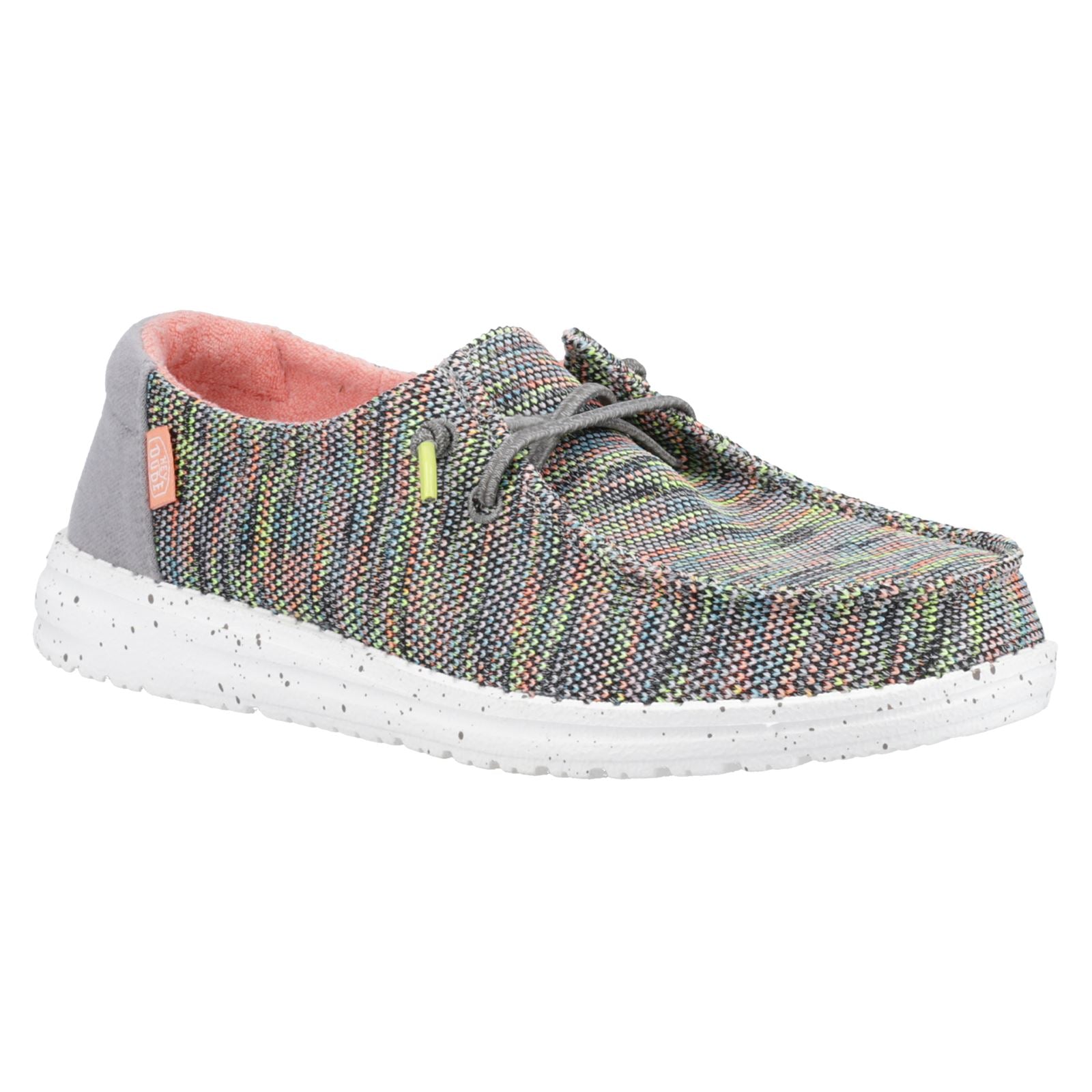 HEYDUDE Wendy Sox Mocassins Rose Paon Pour Femmes