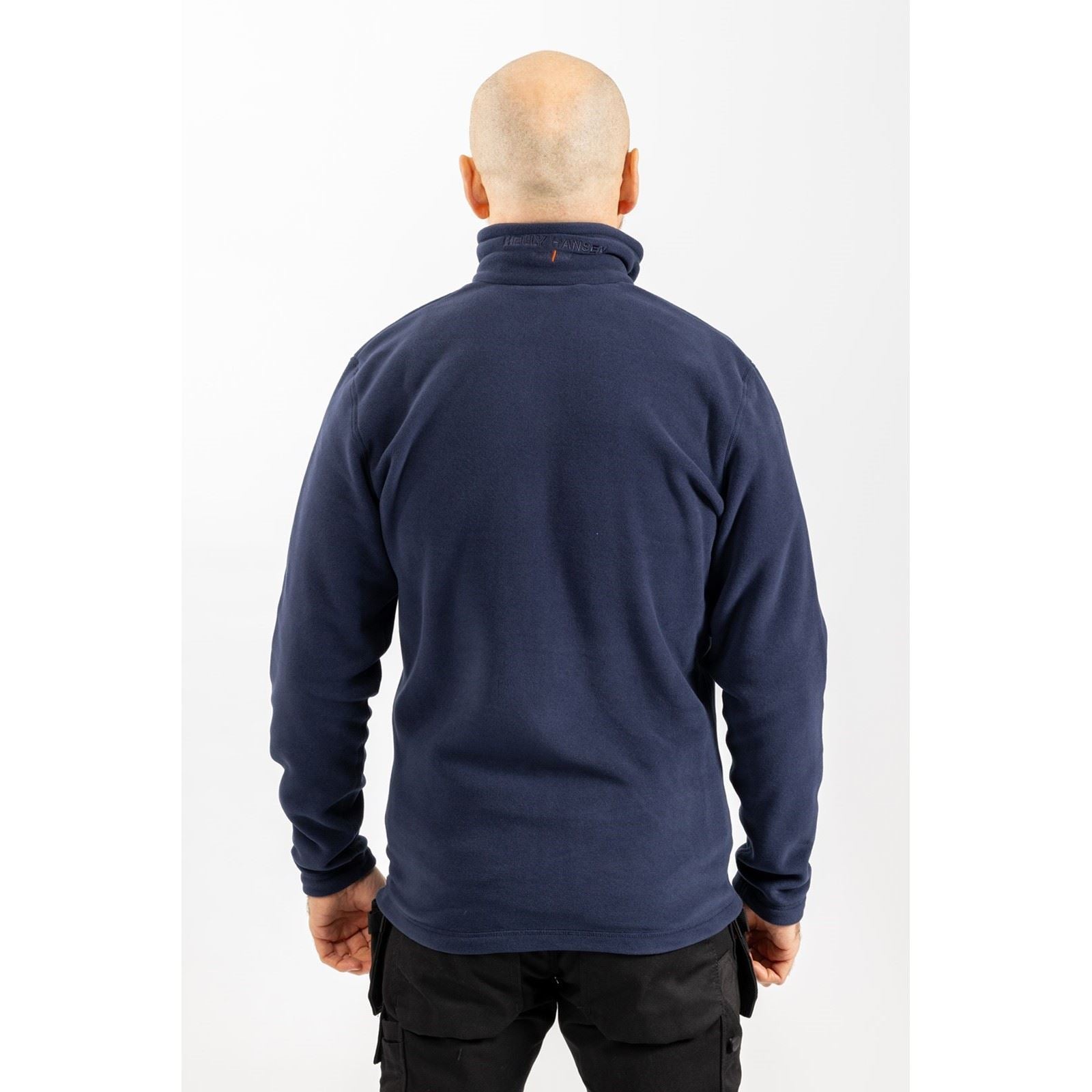 Helly Hansen Workwear Oxford Veste En Polaire Bleue Pour Homme