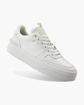 Cruyff Endorsed Tennis Baskets Blanches En Cuir Pour Hommes