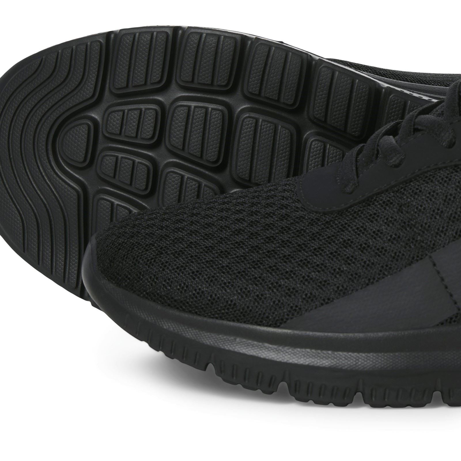 Jack & Jones Taylor Mesh Baskets Pour Homme En Polyuréthane Anthracite