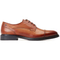 Base London Magnus Chaussures Oxford Brunes En Cuir Pour Hommes