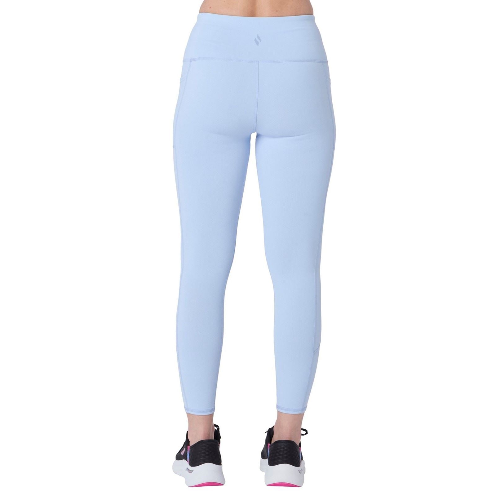 Skechers GOWALK Wear High-Waisted 7/8 Leggings De Sport En Argent Pour Femmes