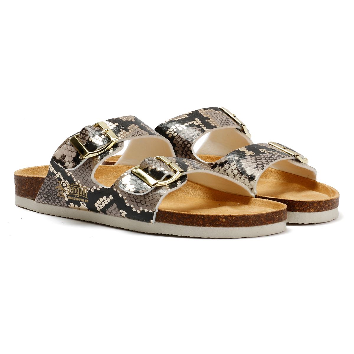 Penguin Port 2 Sandales Grises Pour Femmes