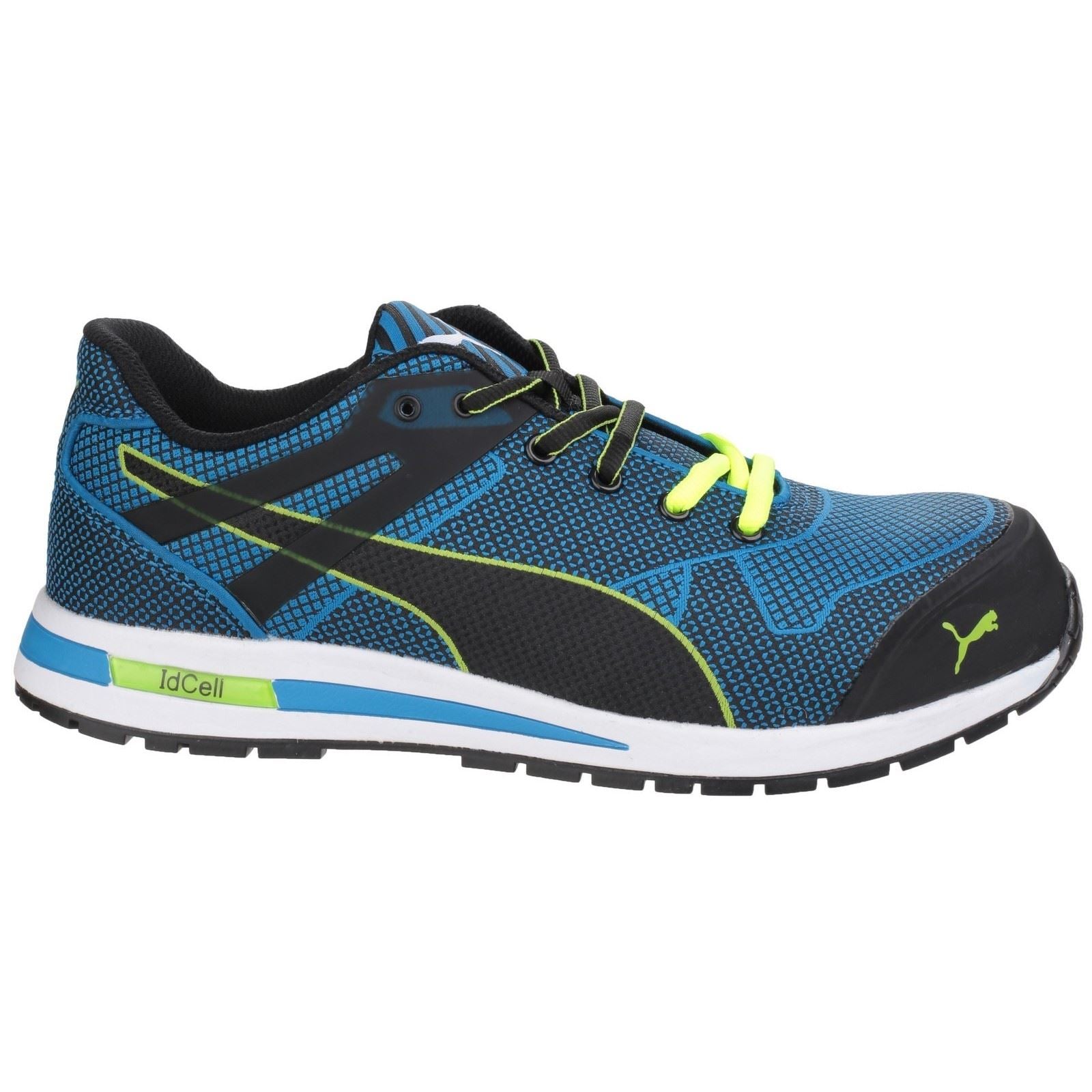 Puma Safety  Baskets De Sécurité En Textile Bleu Blaze Knit Low