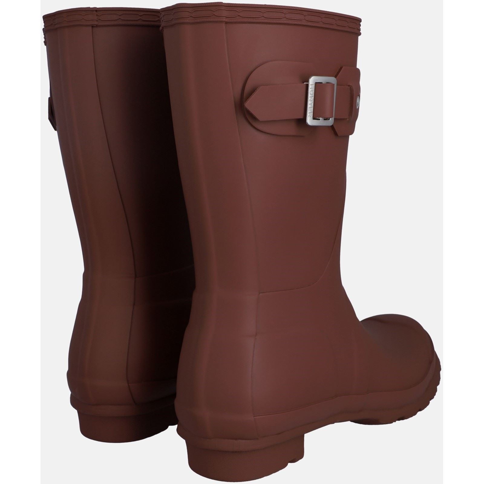 Hunter Original Short Wellington Boots Bottes En Caoutchouc Pour Femmes, Couleur Baie Discrète