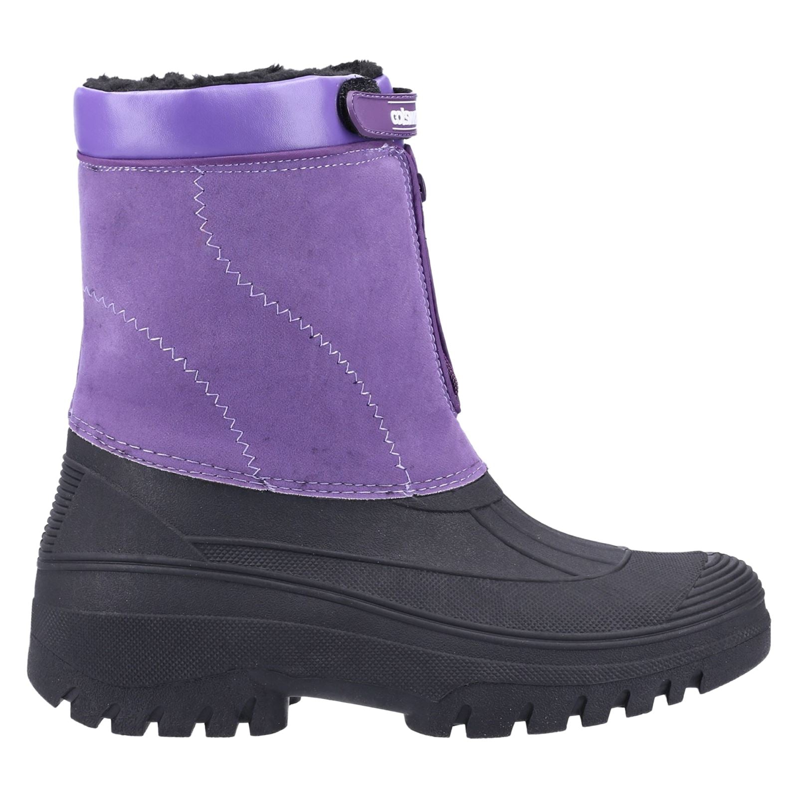 Cotswold Venture Bottes De Pluie Synthétiques Violettes