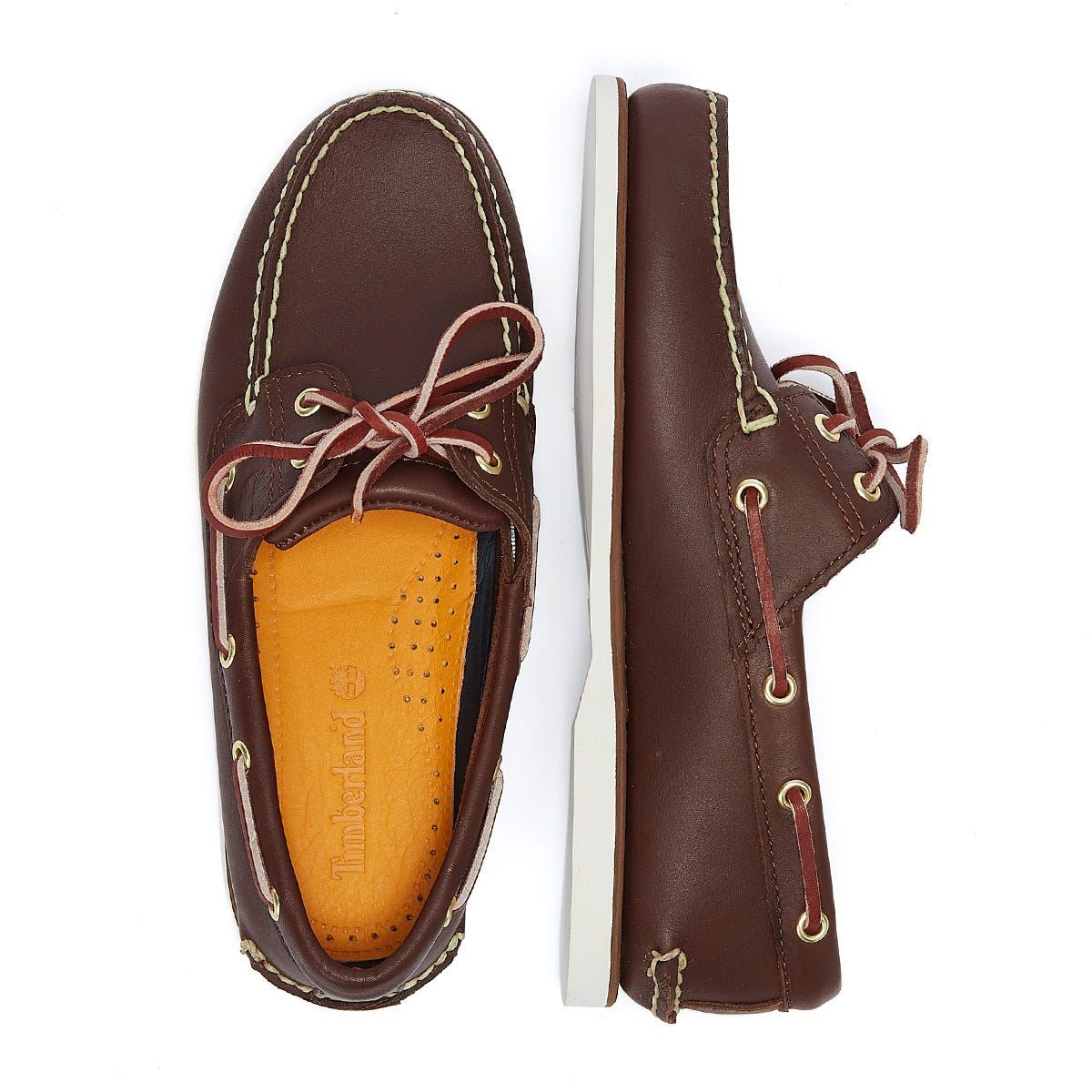 Timberland Boat Chaussures à lacets marron pour hommes
