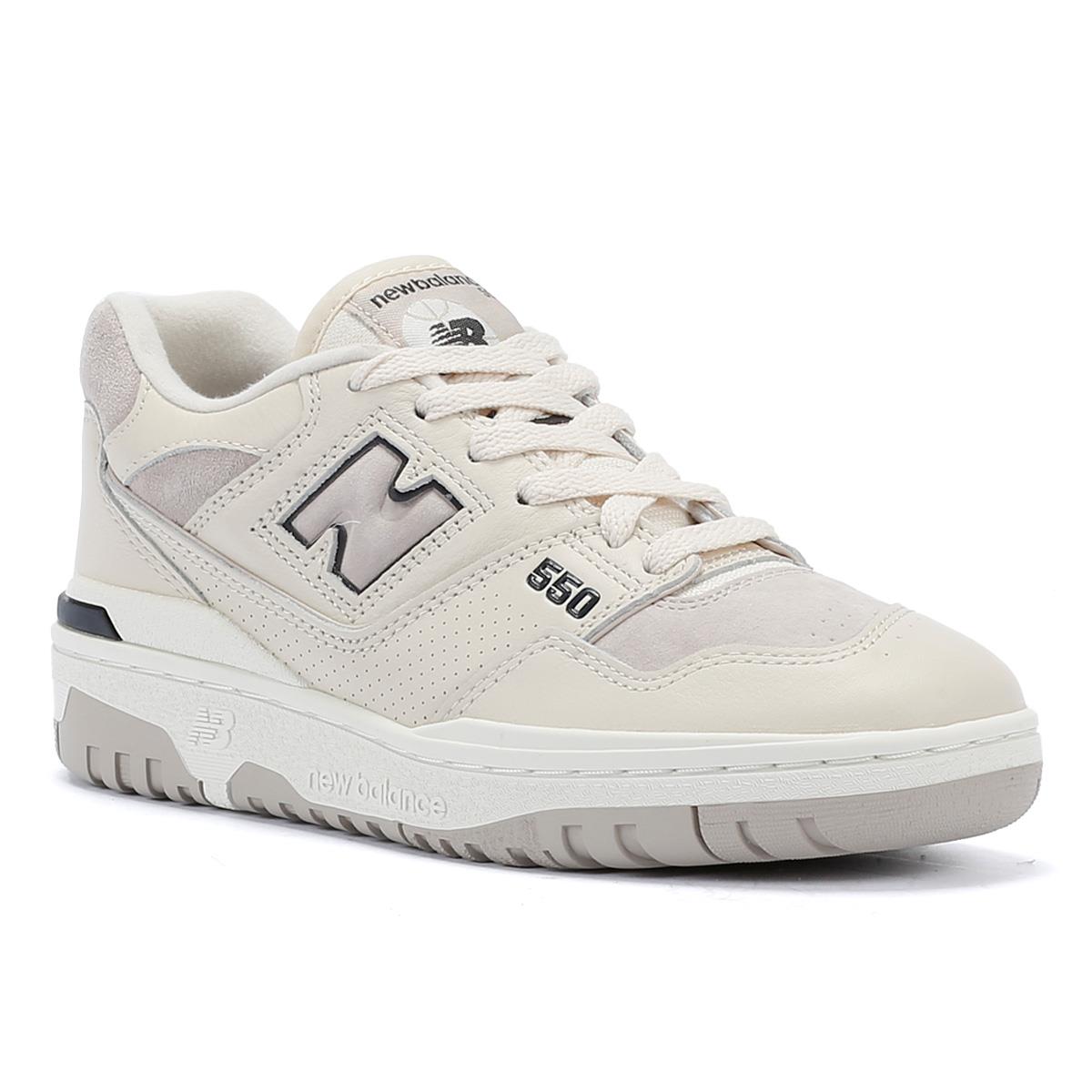 New Balance 550 Sneakers En Lin Pour Femmes / Lin Lunaire / Cuir Fantôme