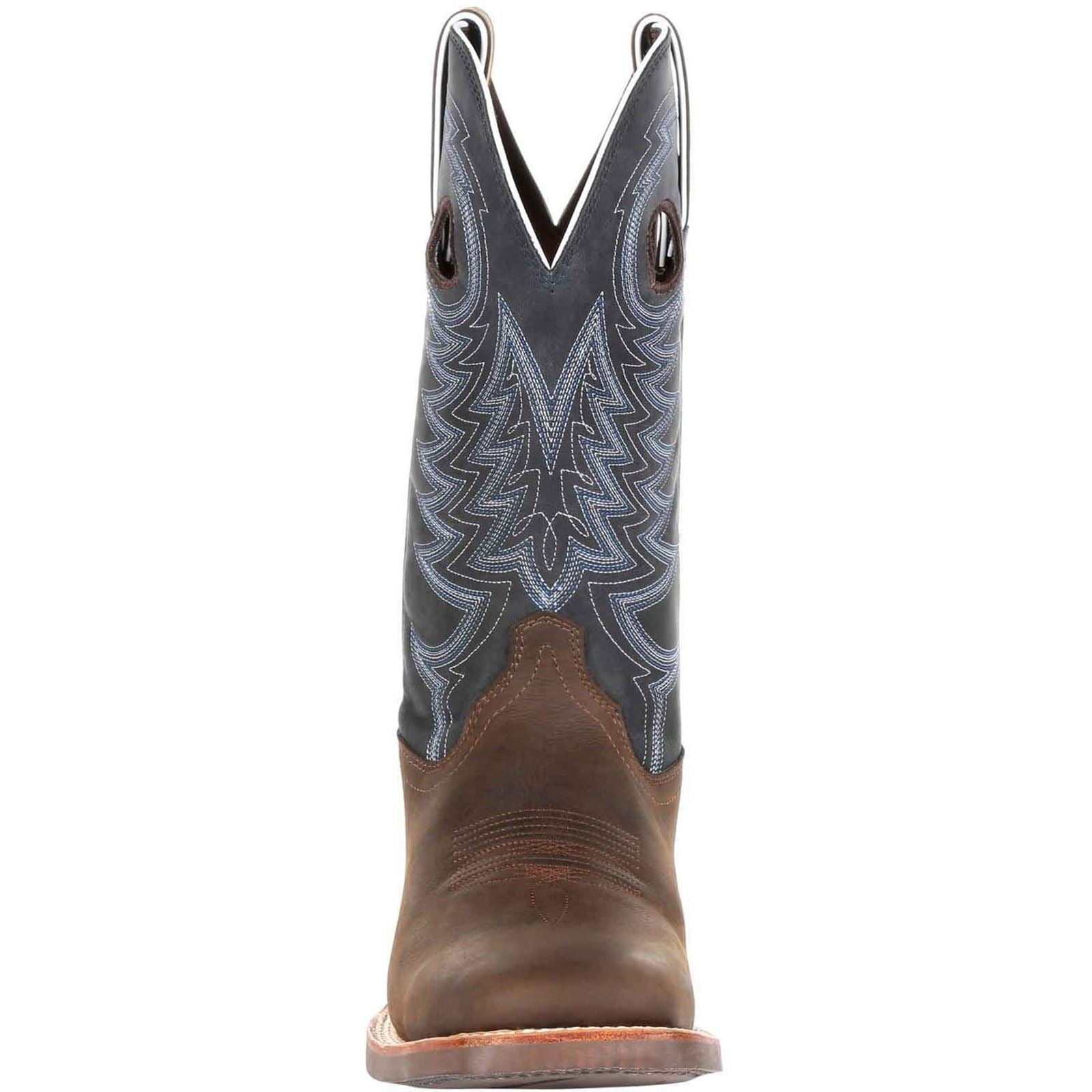 Durango Rebel Pro Bottes Pour Hommes En Cuir Belge Marron/bleu Denim