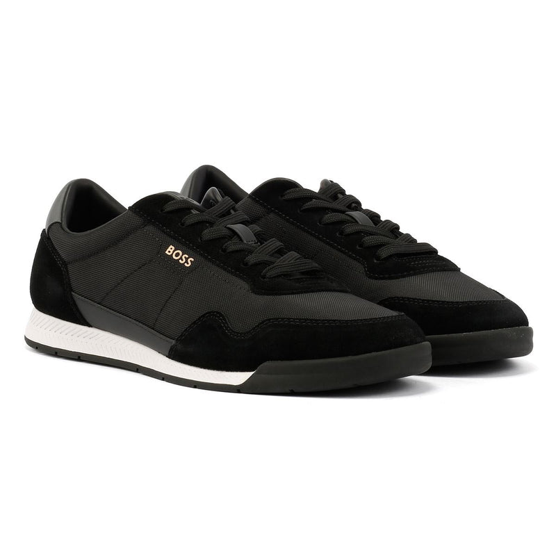 Boss Titanium Baskets Noires Pour Hommes