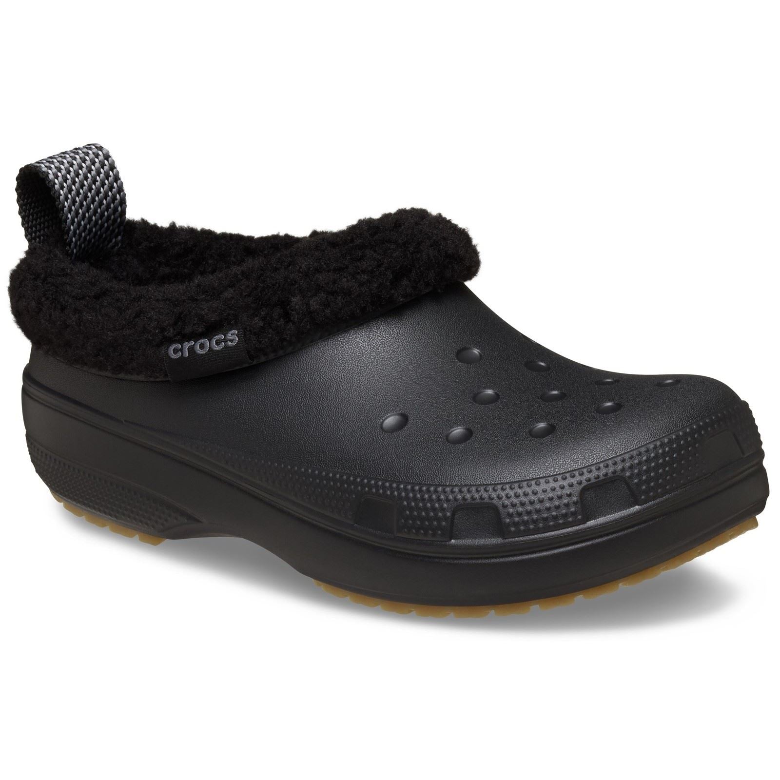 Crocs Classic Lined Shorty Sabots Noirs En Thermoplastique