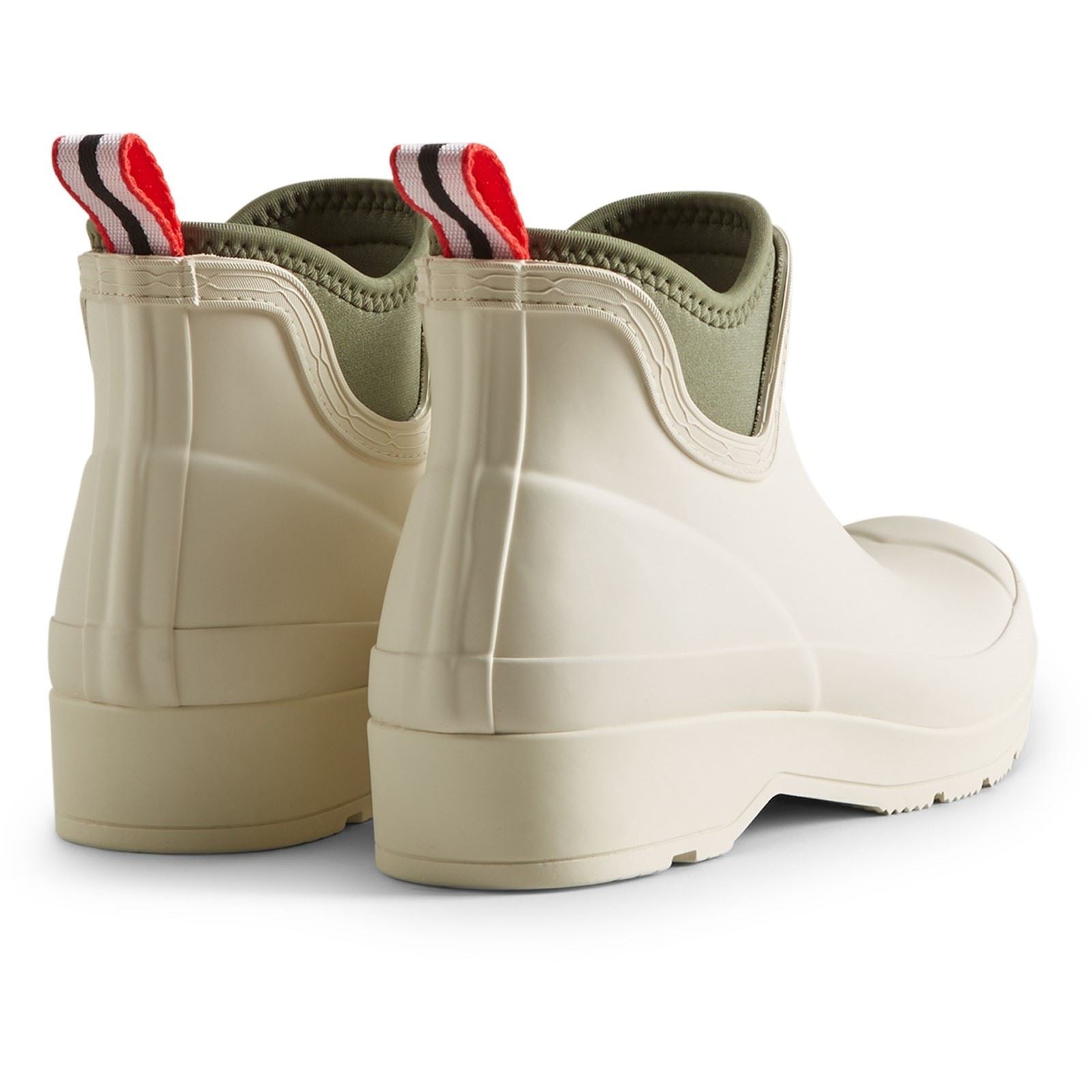 Hunter Play Chelsea Bottes En Caoutchouc Blanches Ombrées Pour Femme