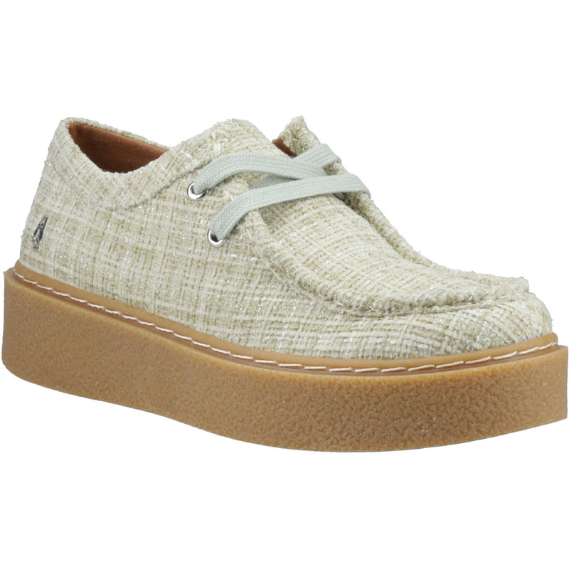 Hush Puppies Bridie Textile Chaussures Mocassins Pour Femmes En Menthe