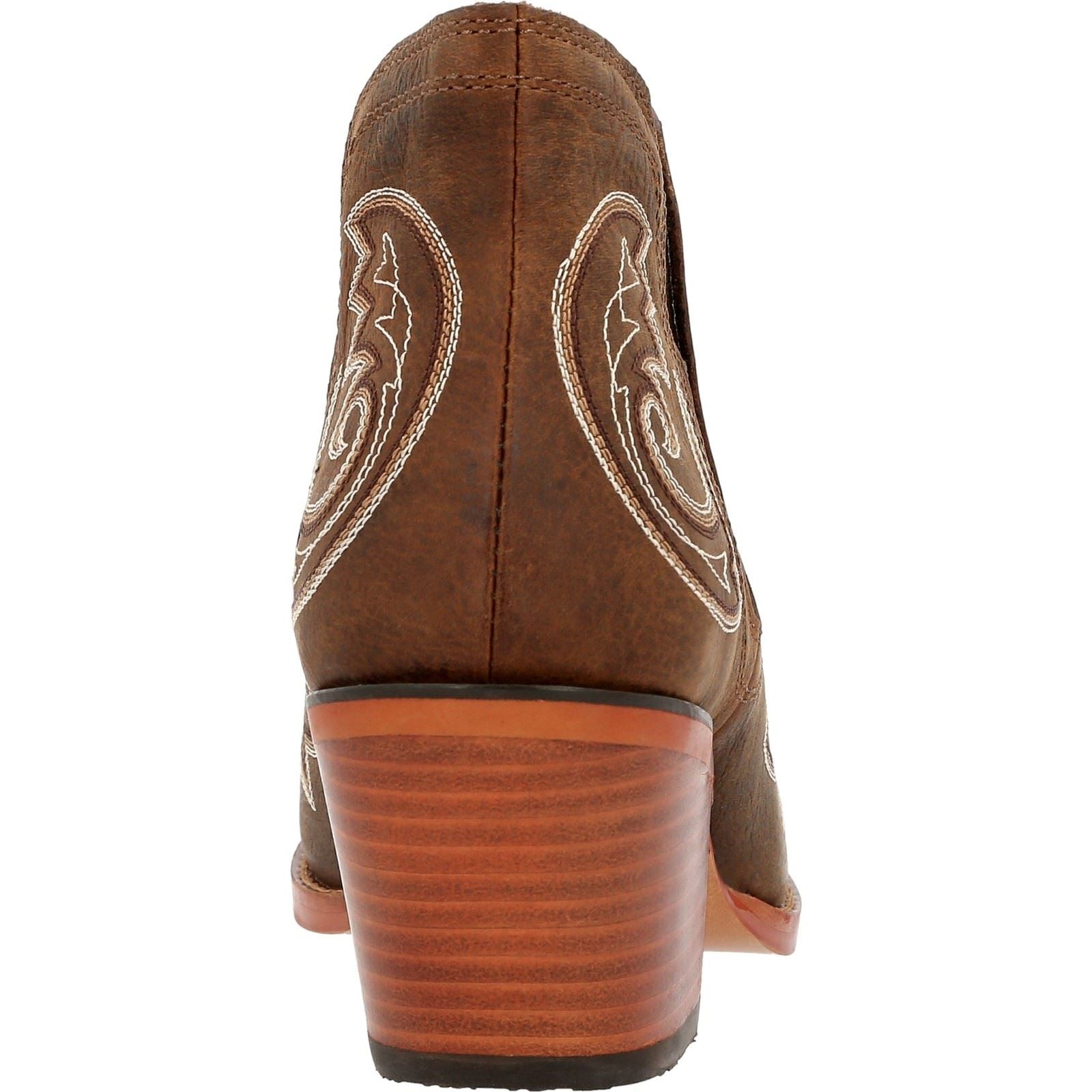 Durango Bottes En Cuir Crush Pour Femmes Couleur Café