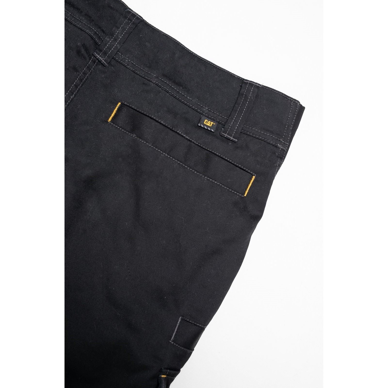 Caterpillar Operator FX Pantalons Noirs En Coton Pour Hommes - Extérieur