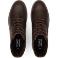 TOMS Navi TRVL Lite Ranger Bottes En Cuir Pour Hommes De Couleur Marron Foncé