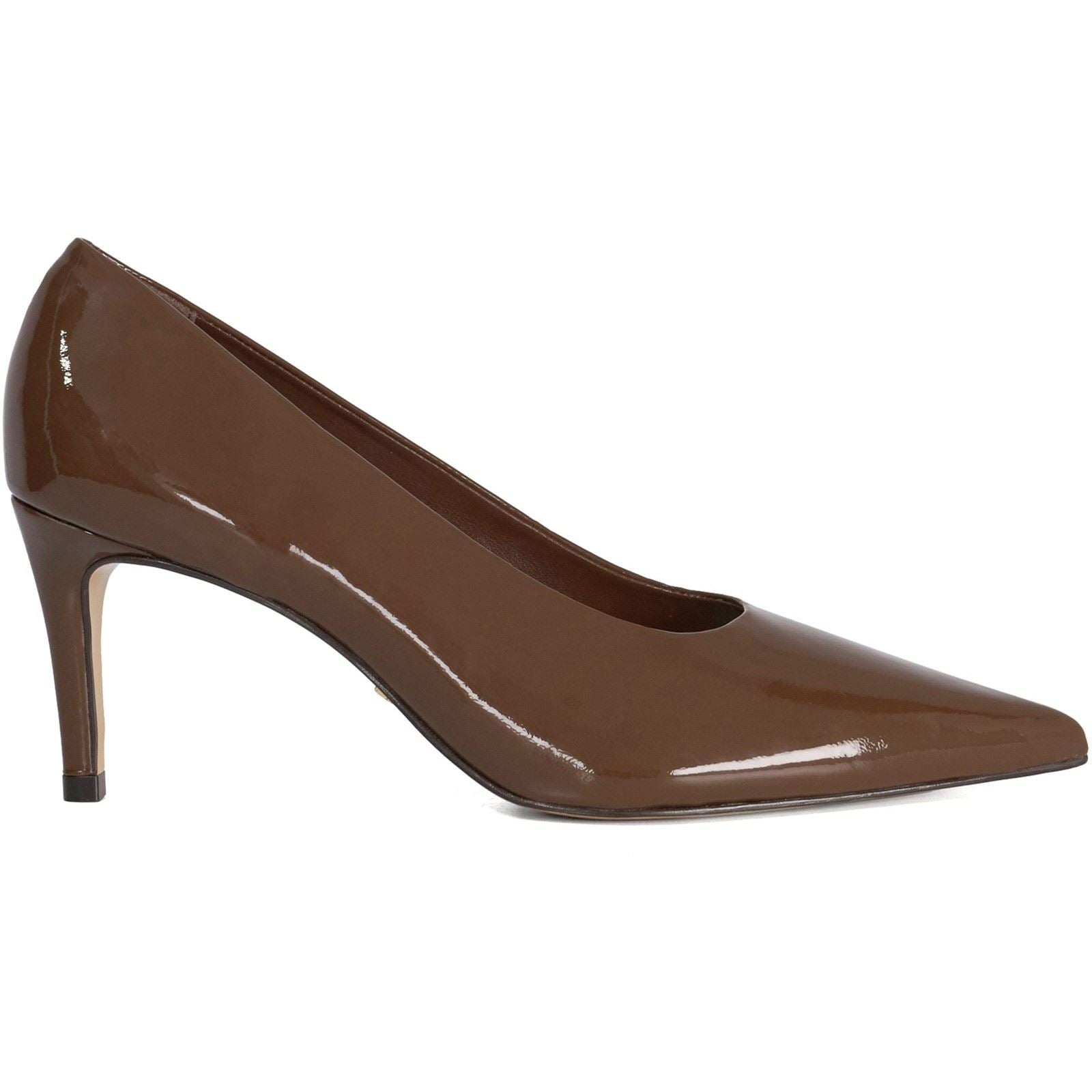 Dune Aspiring Chaussures En Cuir Brunes Pour Femmes