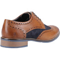 Hush Puppies Dustin Chaussures Bateau Pour Homme En Cuir/daim Marron/marine