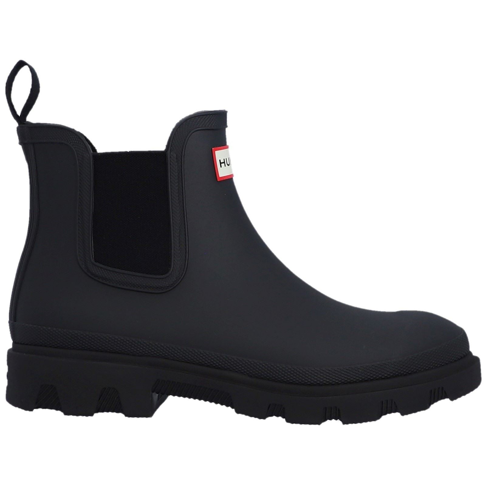 Hunter Downpour Bottes En Caoutchouc Noires Wellington