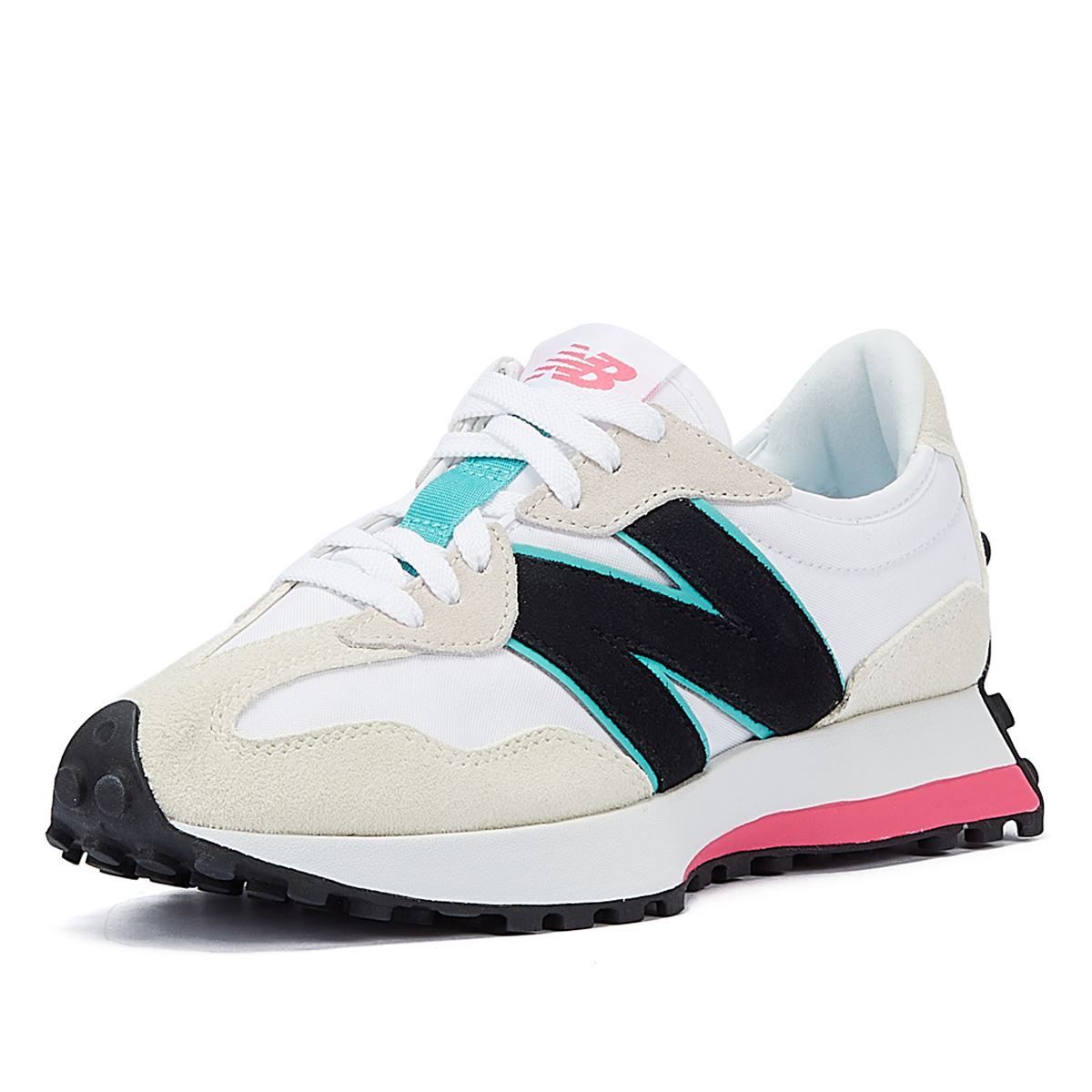 New Balance 327 Baskets Pour Femmes Rose/Bleu Turquoise