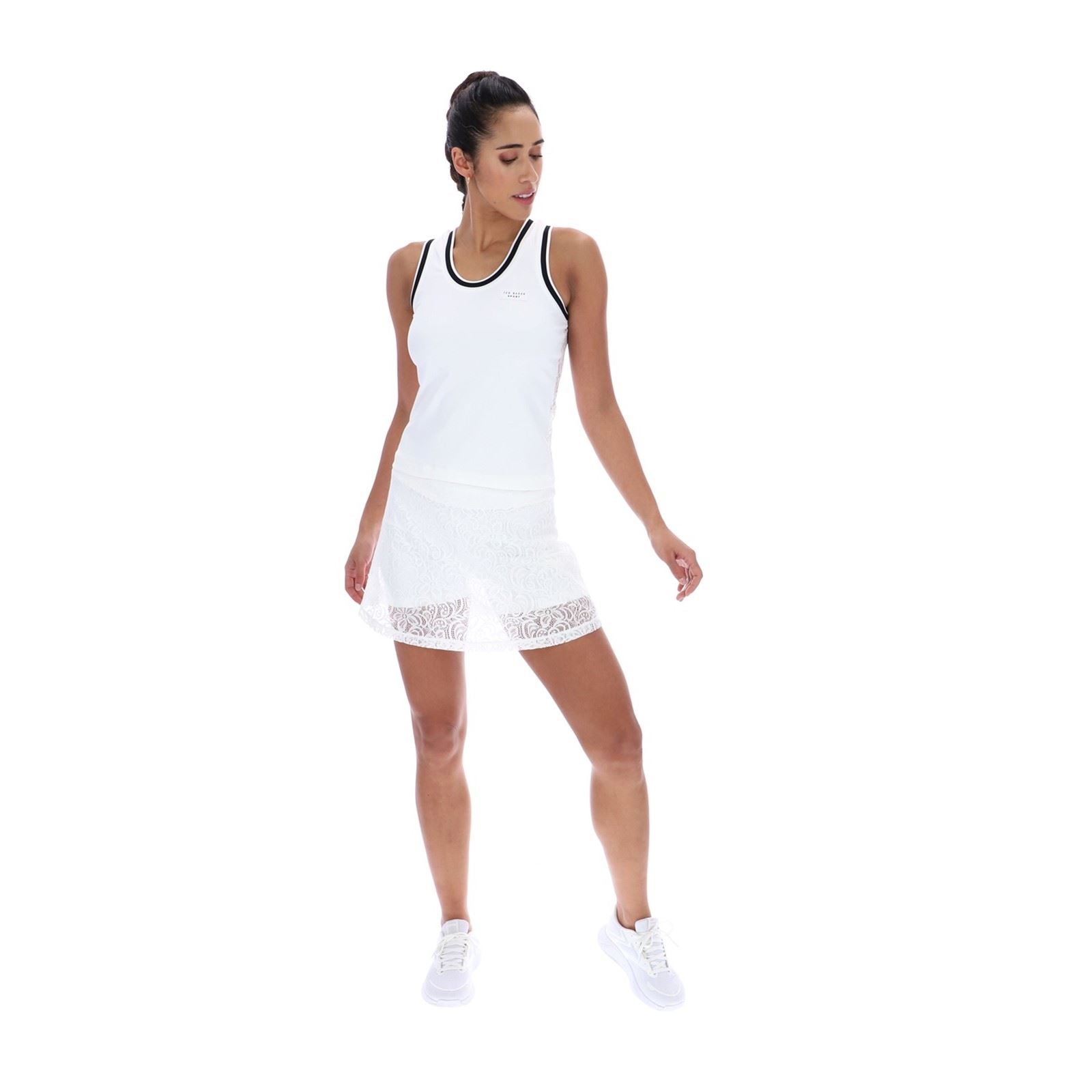 Ted Baker ANNABELLE TBWVS2623 Débardeurs Actifs Blancs Pour Femmes