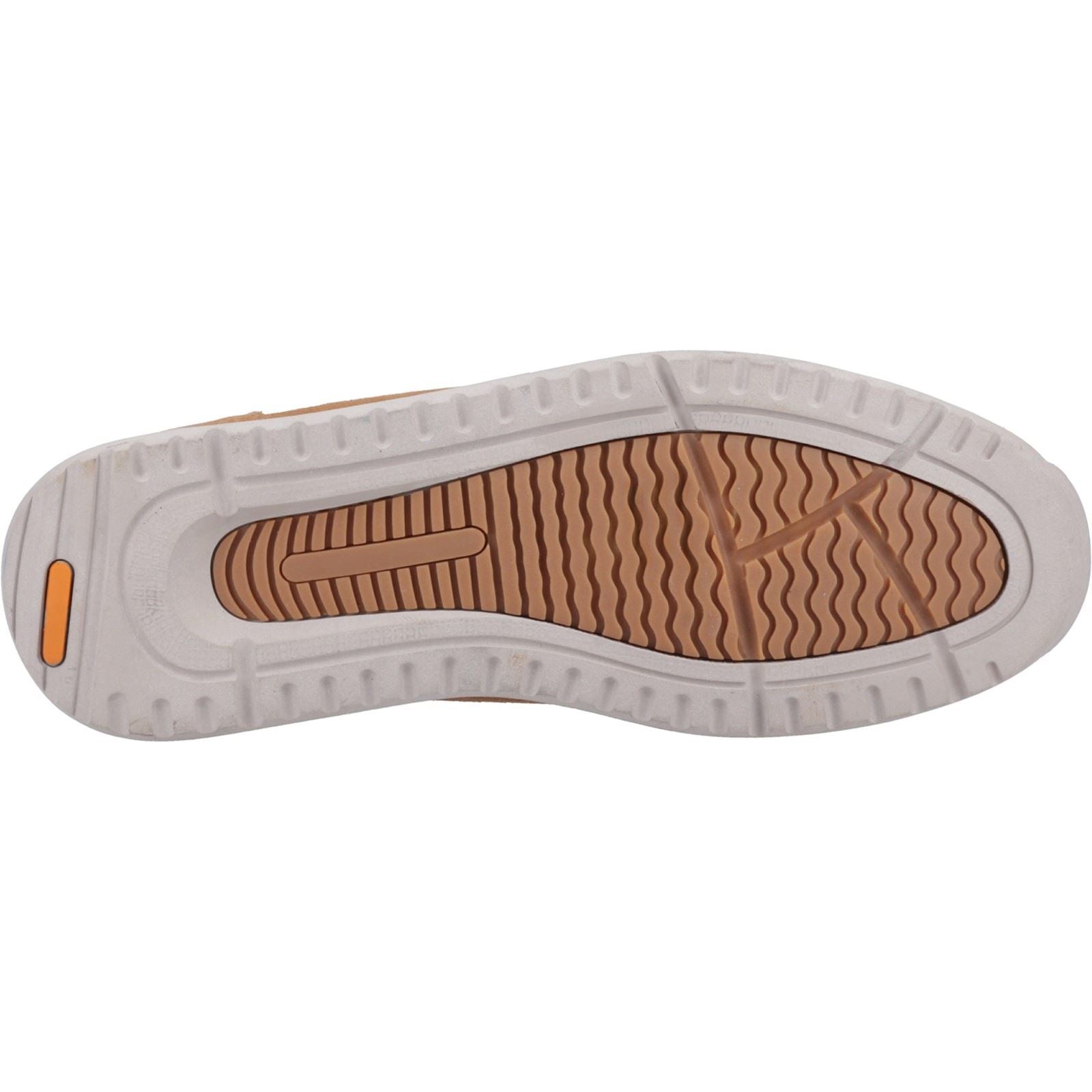 Hush Puppies Hendrix Chaussures Homme En Daim Couleur Tan À Lacets