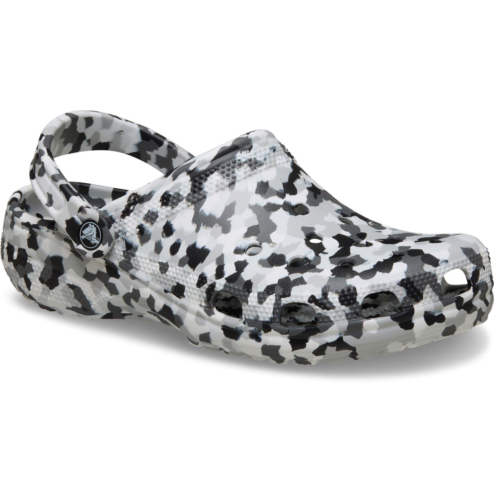 Crocs Classic Confetti Sabots Eva Noir/Blanc