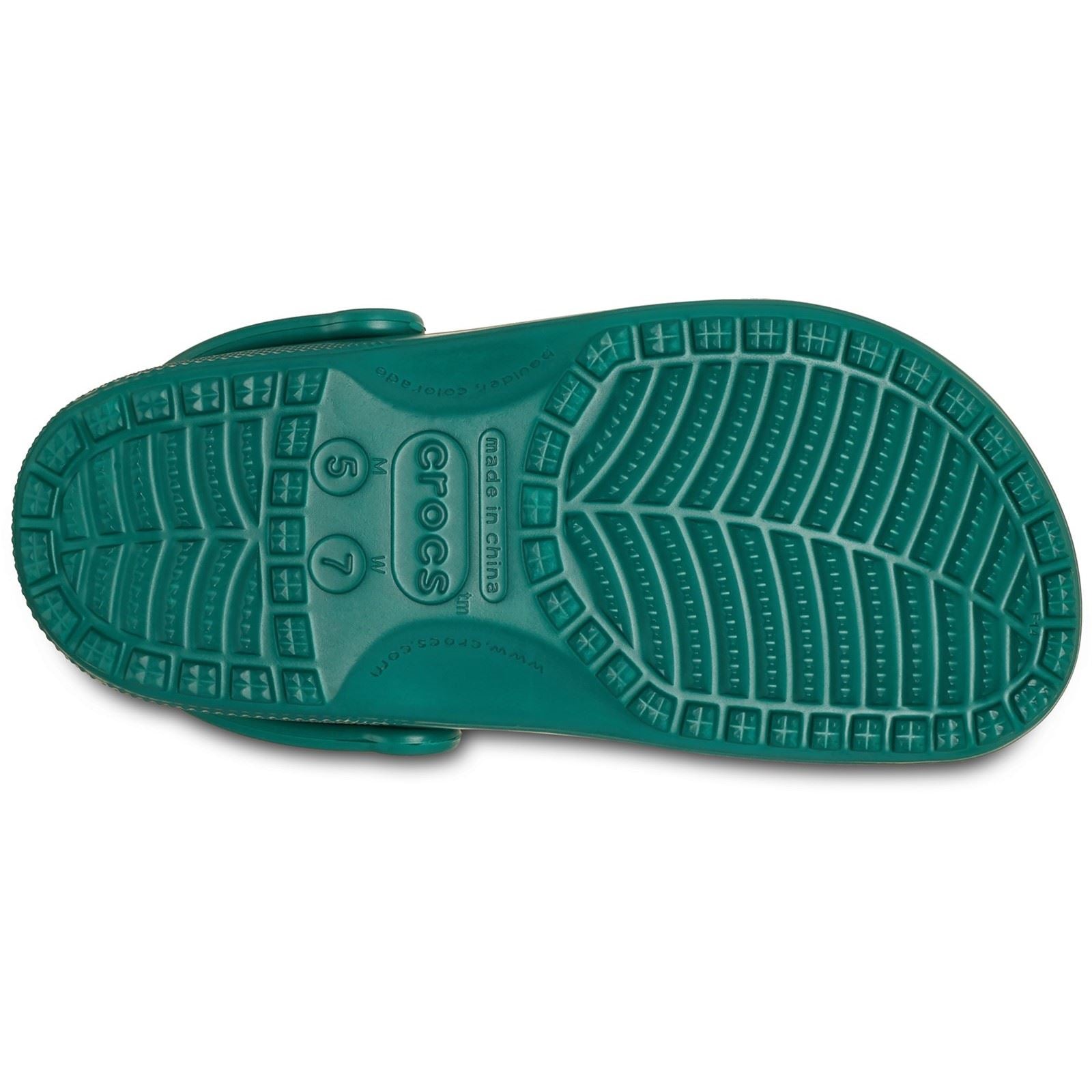 Crocs Classic Clog Sabots en émeraude thermoplastique