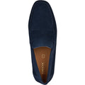 Geox U KOSMOPOLIS + GRIP Chaussures Bateau En Cuir Pour Homme Couleur Marine