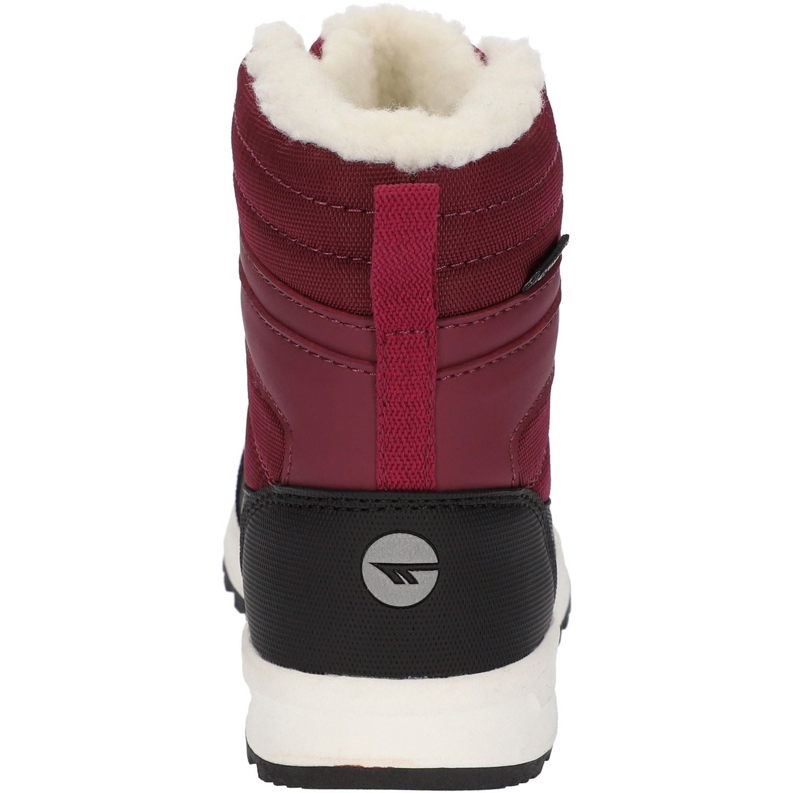 Hi-Tec Leo Nylon Bottes Mi-mollet D'hiver Unisexe Pour Enfant, Baie